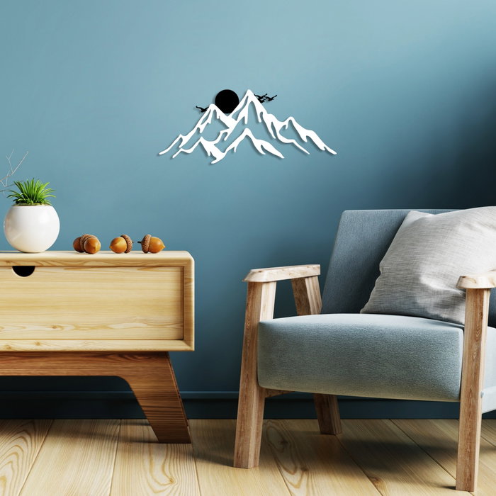 Wallity Full Mount And Mountain - 2 Blanco y negro Wallity Full Mount And Mountain - 2 Blanco y negro